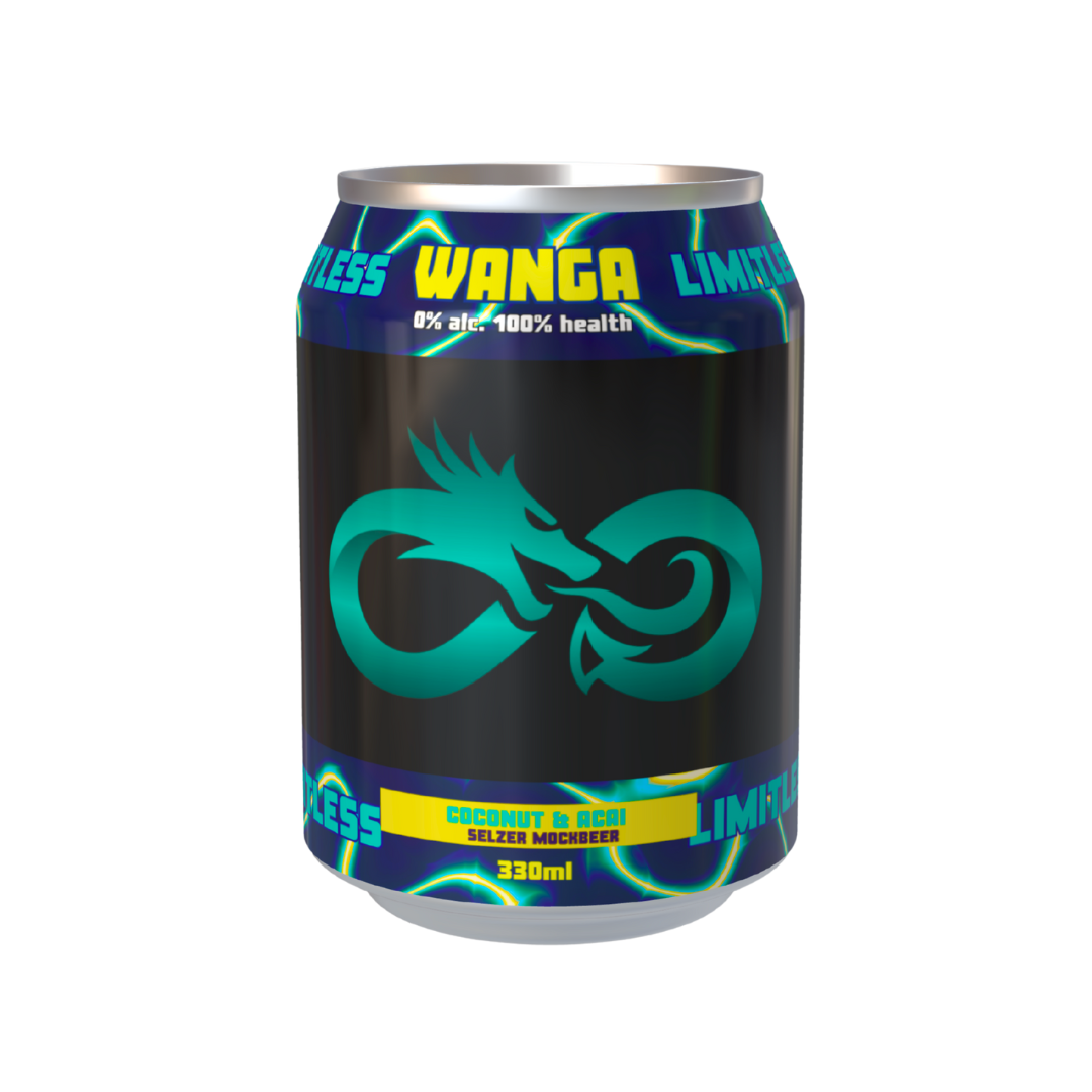 Limitless - Coconut & Acai Electrolyte Soul Selzer - 330ml