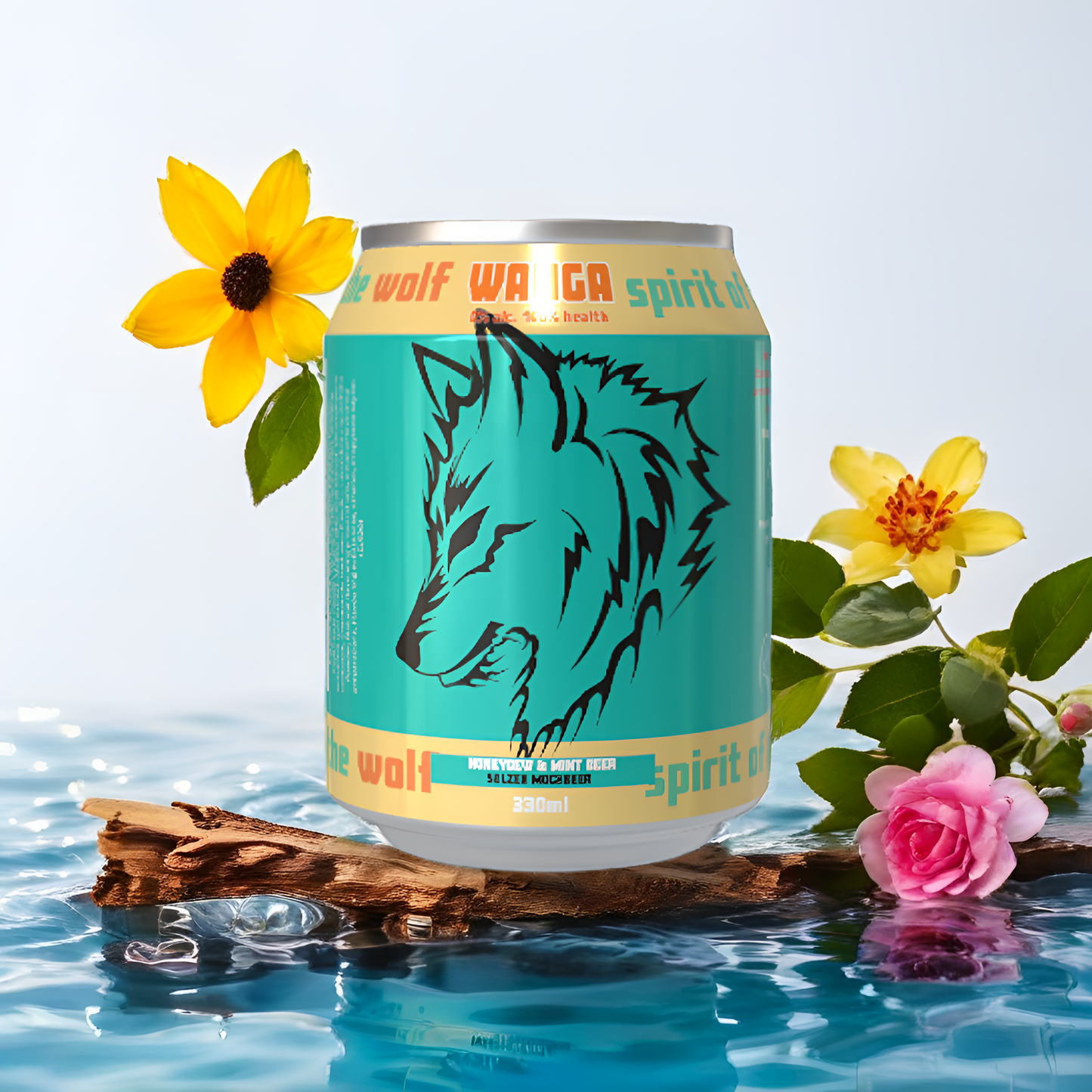 Spirit of the Wolf - Yogi Honeydew & Mint Soul Selzer - 330ml
